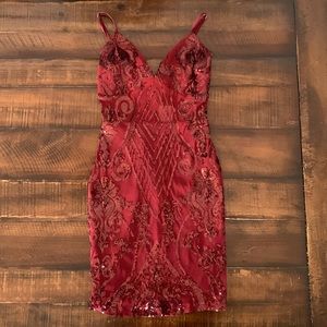 New! With tags. Women’s Juniors Windsor Prom Dress. M.Beautiful BURGUNDY color.